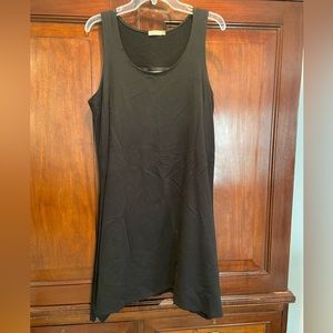 Chalet dress/tunic. Black cotton, excellent condition. Size Large.